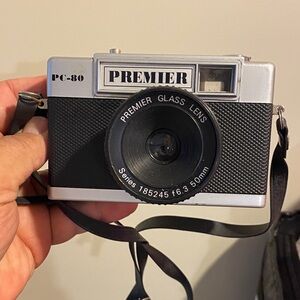 Premier PC-80 Black and Silver Camera